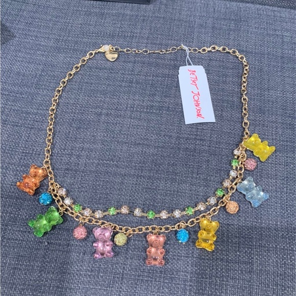 Betsey Johnson Gummy Bear Necklace - Picture 3 of 6